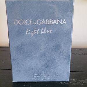Dolce and Gabbana light blue men's